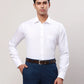 Raymond Men Yellow Solid Contemporary Fit Cotton Cutaway Collar Shirt