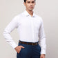 Raymond Men Yellow Solid Contemporary Fit Cotton Cutaway Collar Shirt