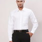 Raymond Men White Structure Contemporary Fit Cotton Shirt