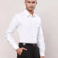 Raymond Men White Structure Contemporary Fit Cotton Shirt