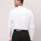 Raymond Men White Structure Contemporary Fit Cotton Shirt