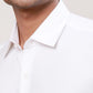 Raymond Men White Structure Contemporary Fit Cotton Shirt