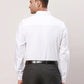 Raymond Men White Solid Contemporary Fit Cotton Shirt
