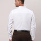 Raymond Men Black Structure Regular Fit Cotton Cutaway Collar Shirt