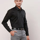 Raymond Men Fawn Solid Contemporary Fit Cotton Shirt