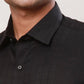 Raymond Men Fawn Solid Contemporary Fit Cotton Shirt