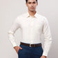 Raymond Men Fawn Solid Regular Fit Cotton Cutaway Collar Shirt