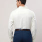 Raymond Men Yellow Structure Contemporary Fit Cotton Cutaway Collar Shirt