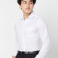 Raymond Contemporary Fit Self Design Light Fawn Shirt