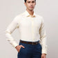 Raymond Men Blue Structure Contemporary Fit Cotton Cutaway Collar Shirt