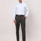 Raymond Men Red Structure Contemporary Fit Cotton Cutaway Collar Shirt