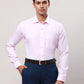 Raymond Men Violet Structure Contemporary Fit Cotton Cutaway Collar Shirt