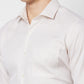 Raymond Contemporary Fit Self Design Light Petrol Shirt