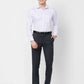 Raymond Contemporary Fit Checkered Dark Blue Shirt