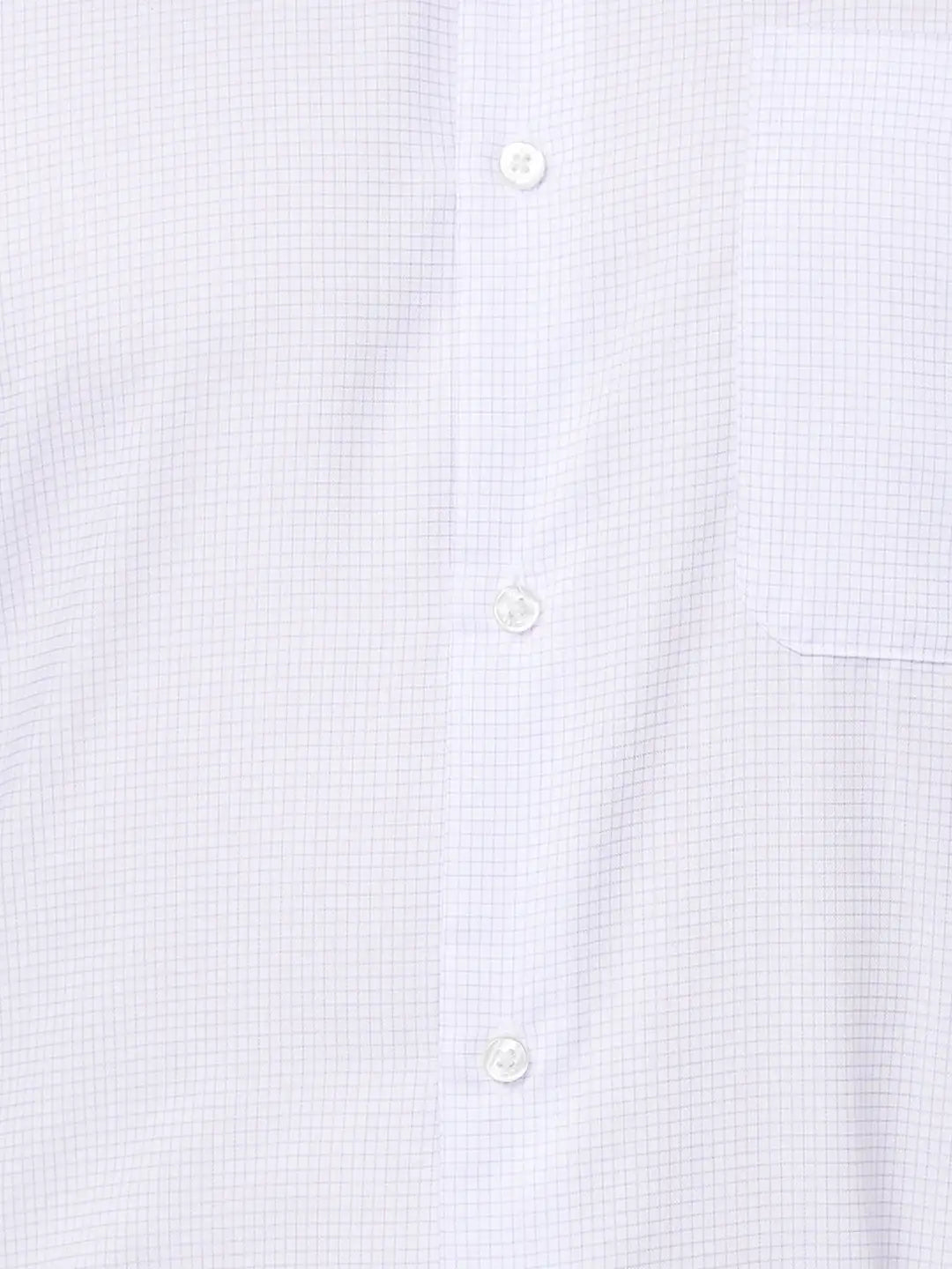 Raymond Contemporary Fit Checkered Dark Blue Shirt