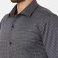 Raymond Contemporary Fit Striped Light Blue Shirt