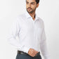 Raymond Contemporary Fit Solid Light Red Shirt