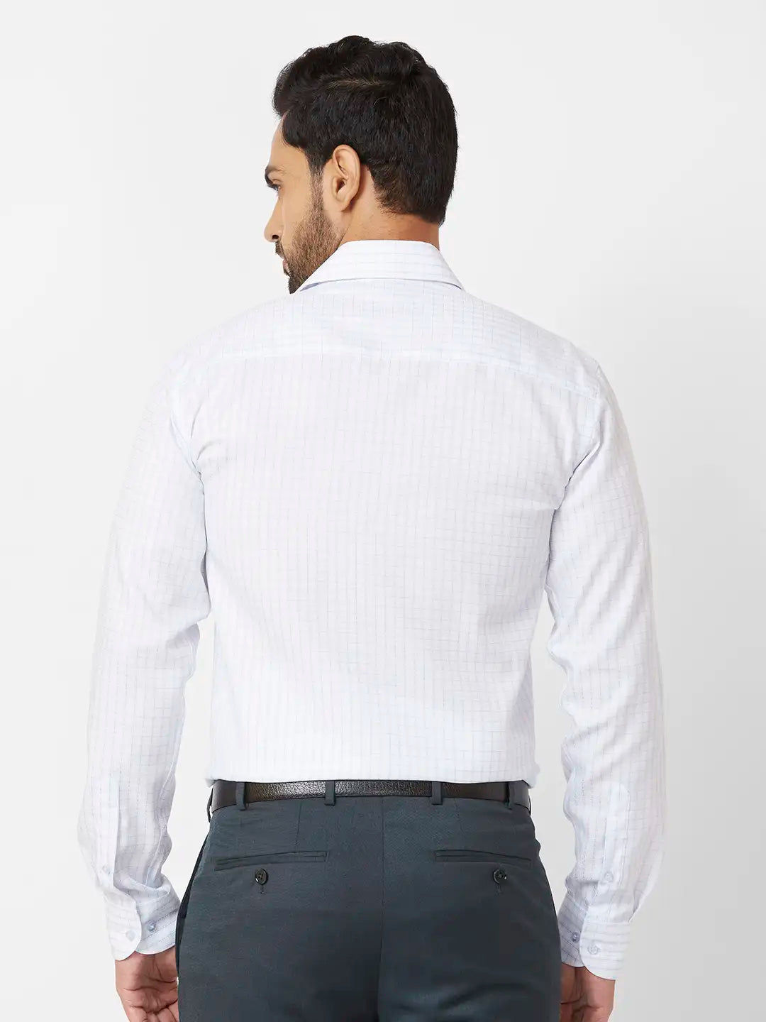 Raymond Contemporary Fit Solid Light Red Shirt
