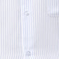 Raymond Men Grey Structure Contemporary Fit Cotton Cutaway Collar Shirt
