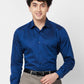 Raymond Contemporary Fit Self Design Dark Green Shirt