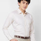 Raymond Contemporary Fit Printed Medium Red Shirt