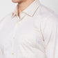 Raymond Contemporary Fit Printed Medium Red Shirt