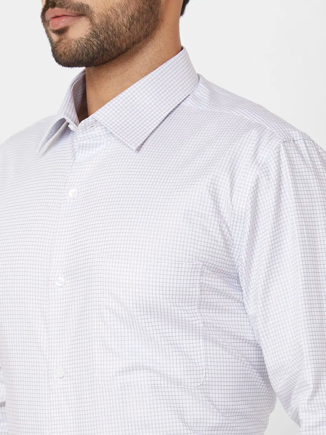 Raymond Contemporary Fit Solid Medium Brown Shirt