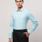 Raymond Men Yellow Checks Contemporary Fit Cotton Cutaway Collar Shirt