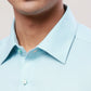 Raymond Men Yellow Checks Contemporary Fit Cotton Cutaway Collar Shirt