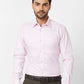 Raymond Regular Fit Self Design Medium Maroon Shirt