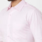 Raymond Regular Fit Self Design Medium Maroon Shirt