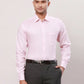 Raymond Men Blue Structure Contemporary Fit Cotton Shirt