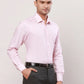 Raymond Men Blue Structure Contemporary Fit Cotton Shirt
