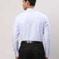 Raymond Men Grey Print Contemporary Fit Cotton Shirt