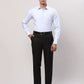 Raymond Men Grey Print Contemporary Fit Cotton Shirt