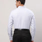 Raymond Men Blue Print Contemporary Fit Linen Shirt