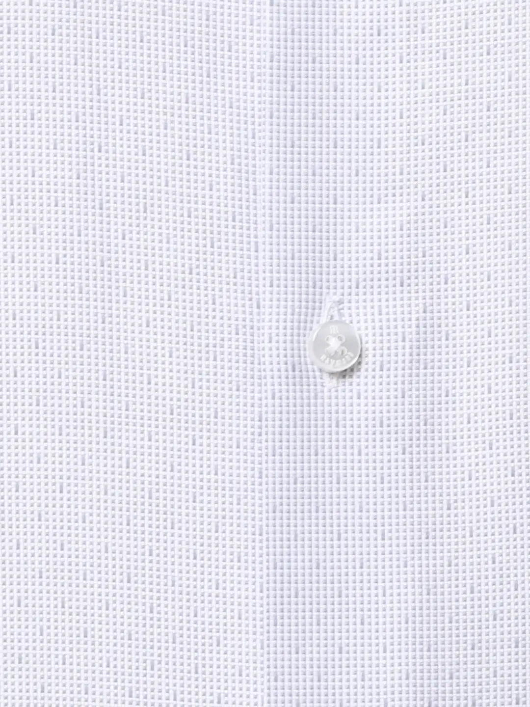 Raymond Men Blue Print Contemporary Fit Linen Shirt