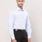 Raymond Men Violet Solid Contemporary Fit Linen Shirt