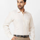 Raymond Contemporary Fit Self Design Light Green Shirt