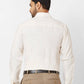 Raymond Contemporary Fit Self Design Light Green Shirt