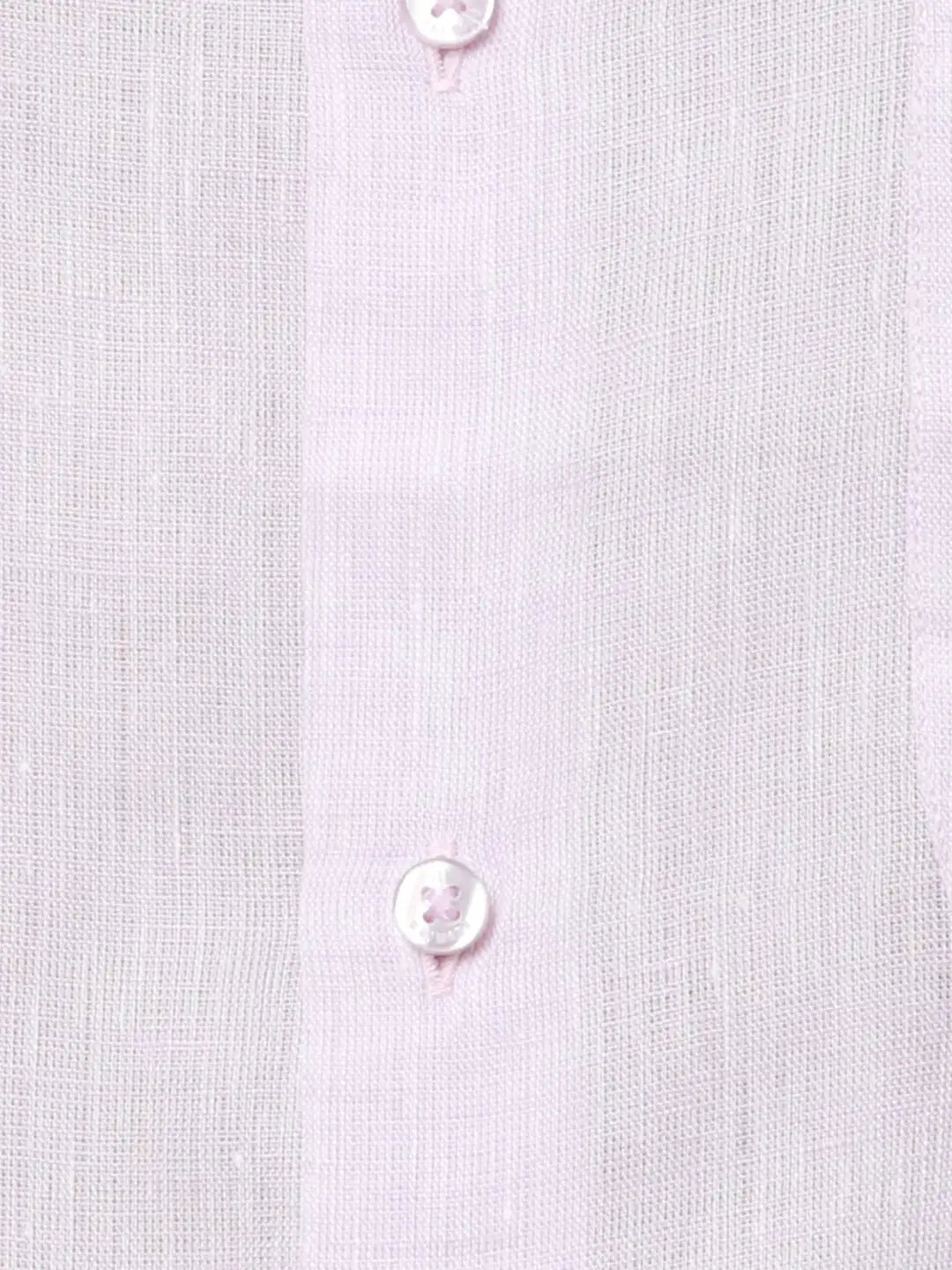 Raymond Men White Solid Contemporary Fit Linen Shirt