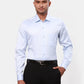 Raymond Men Violet Structure Contemporary Fit Cotton Shirt