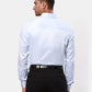 Raymond Men Violet Structure Contemporary Fit Cotton Shirt