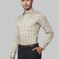 Men Slim Fit Dark Maroon Shirt