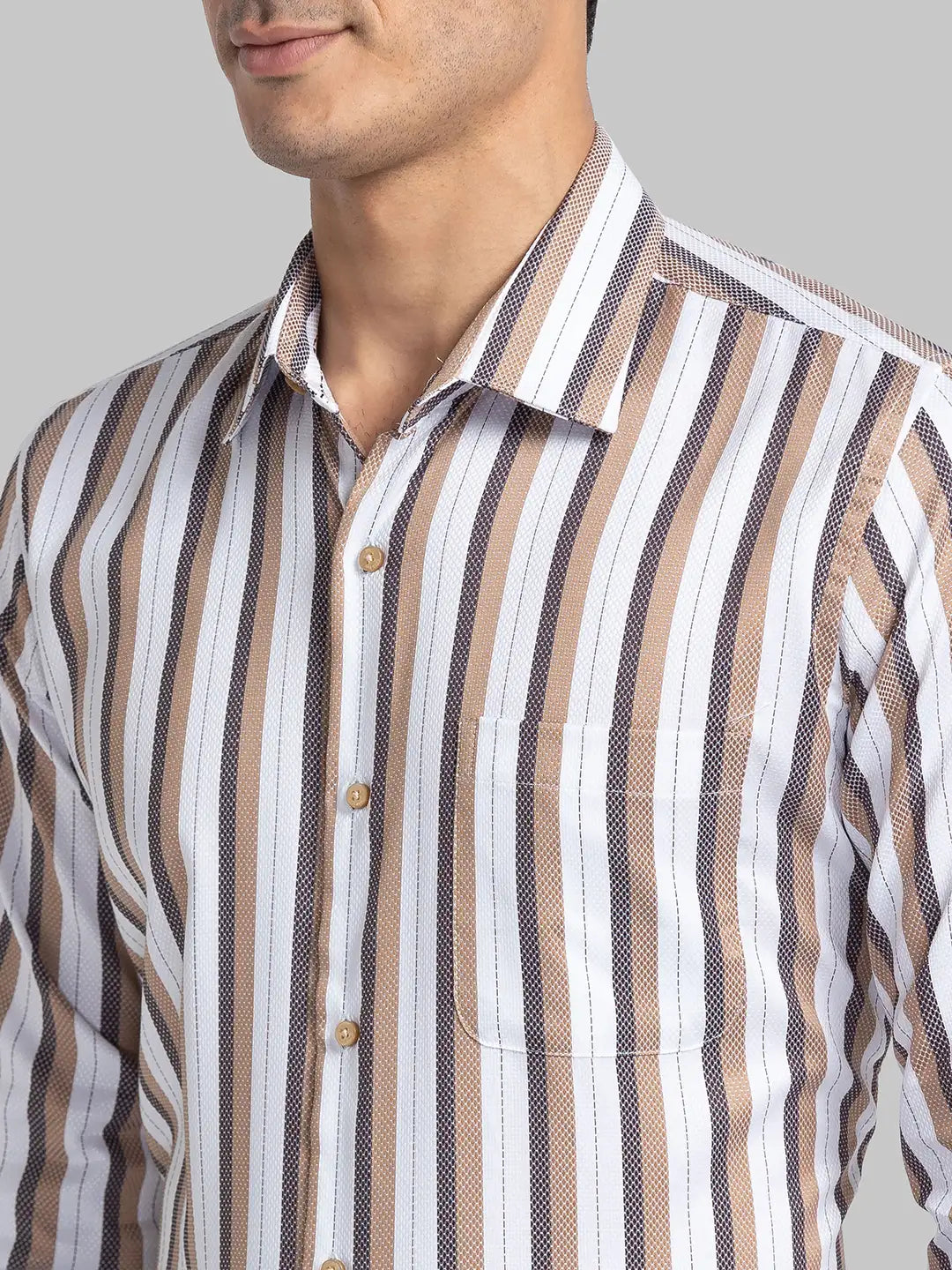 Men Regular Fit Light Blue Shirt