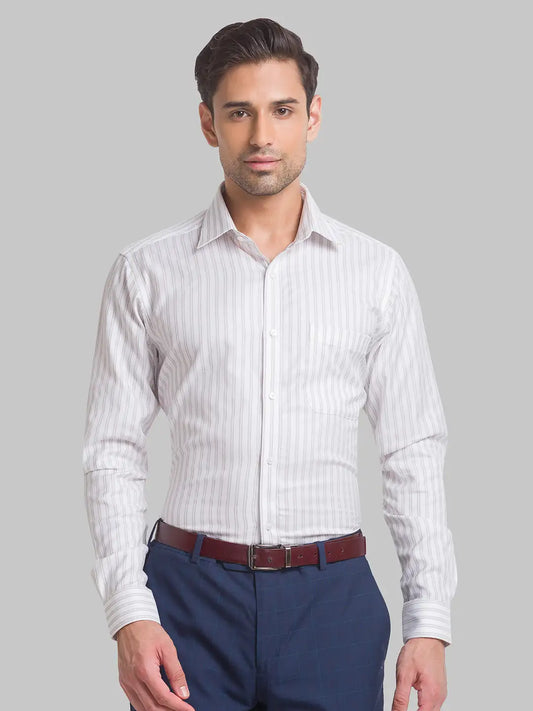 Men Slim Fit Red Shirt