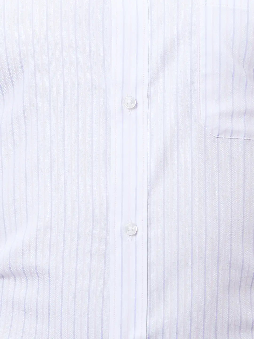 Raymond Men Black Stripe Slim Fit Cotton Shirts