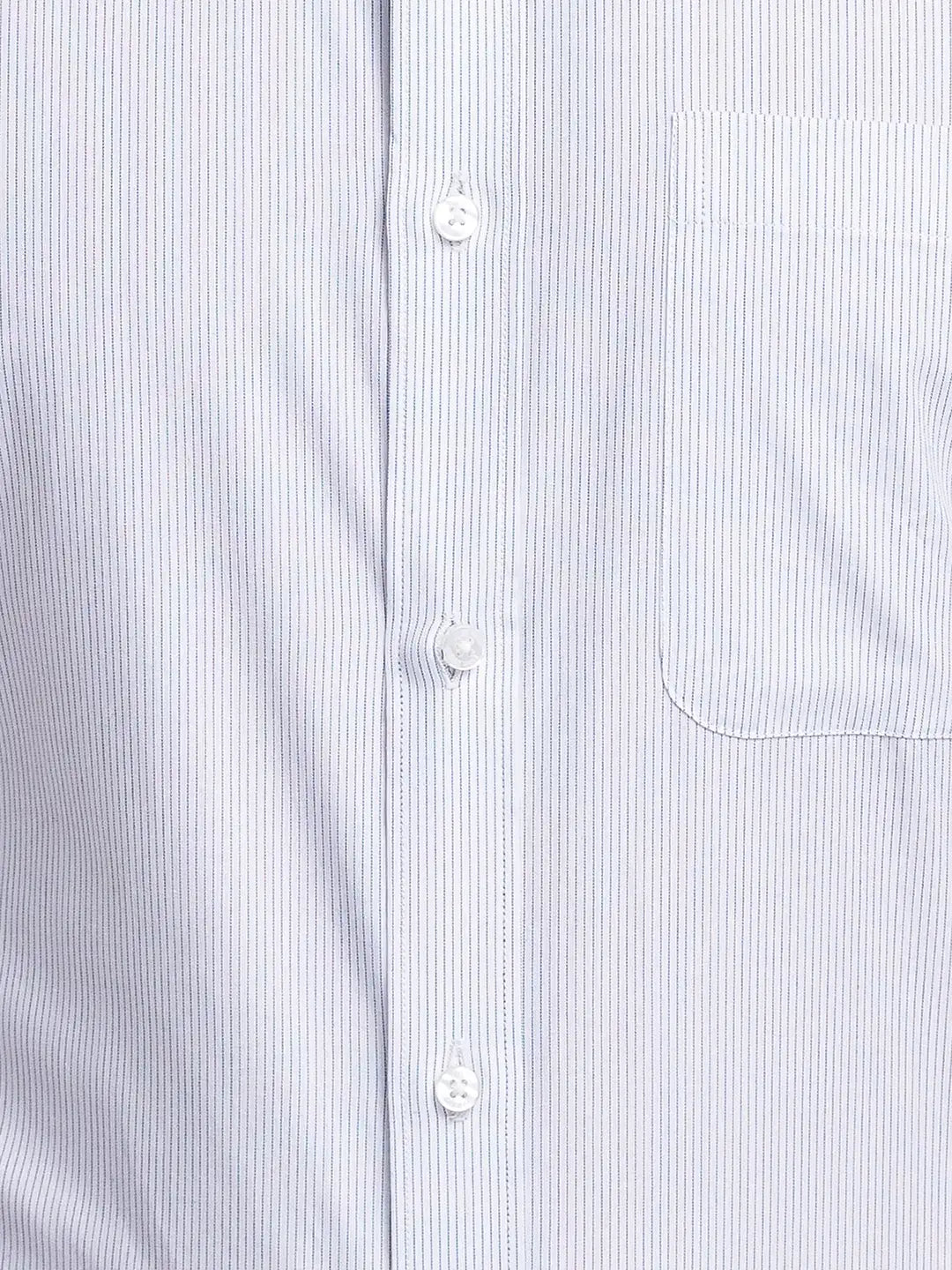 Raymond Men Petrol Structure Slim Fit Cotton Shirts