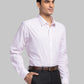 Raymond Men Orange Checks Slim Fit Cotton Shirt