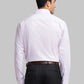 Raymond Men Orange Checks Slim Fit Cotton Shirt
